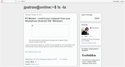 Desktop Screenshot of jpatrao-online.blogspot.com