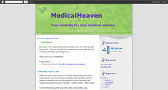 Desktop Screenshot of medicalheaven.blogspot.com