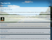Tablet Screenshot of designthebestlife.blogspot.com