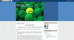 Desktop Screenshot of como-ser-feliz-felicidad.blogspot.com