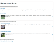 Tablet Screenshot of naturenatsnotes.blogspot.com