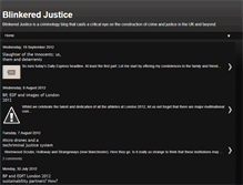 Tablet Screenshot of blinkeredjustice.blogspot.com