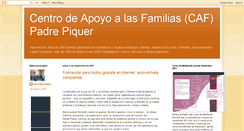 Desktop Screenshot of cafpiquer.blogspot.com