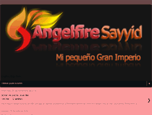 Tablet Screenshot of angelfiresayyid.blogspot.com