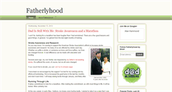 Desktop Screenshot of fatherlyhood.blogspot.com