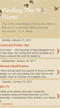 Mobile Screenshot of finding-the-way-home.blogspot.com