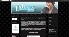 Desktop Screenshot of minozlatinoamericafansclub.blogspot.com