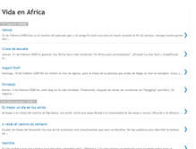 Tablet Screenshot of gabyenafrica.blogspot.com