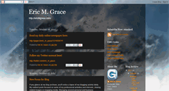 Desktop Screenshot of ericmgrace.blogspot.com