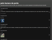 Tablet Screenshot of peloburacodaporta.blogspot.com