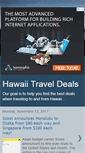 Mobile Screenshot of hawaiiantraveldeals.blogspot.com