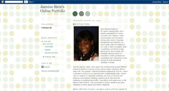 Desktop Screenshot of jasminesteinrez.blogspot.com
