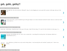 Tablet Screenshot of ggabbyyy.blogspot.com