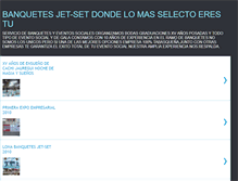 Tablet Screenshot of banquetesjetset.blogspot.com