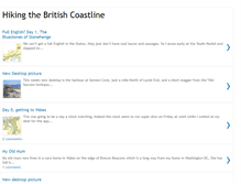 Tablet Screenshot of hikethecoast.blogspot.com