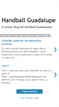 Mobile Screenshot of guadahandball.blogspot.com