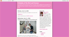 Desktop Screenshot of lifestylerichandfamous.blogspot.com