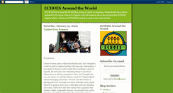 Desktop Screenshot of echoesaroundtheworld.blogspot.com
