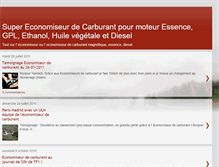Tablet Screenshot of economiseurdecarburant.blogspot.com