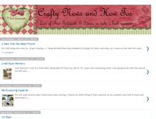 Tablet Screenshot of crafthowtos.blogspot.com
