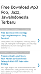Mobile Screenshot of indomp3terbaru.blogspot.com
