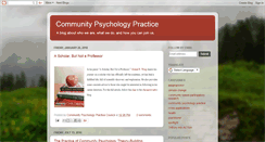 Desktop Screenshot of communitypsychologypractice.blogspot.com