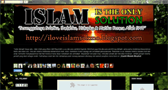 Desktop Screenshot of iloveislamsokmo.blogspot.com