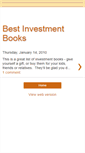 Mobile Screenshot of bestmoneybooks.blogspot.com