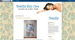Desktop Screenshot of braziliaskincare.blogspot.com