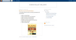 Desktop Screenshot of chocolat-blanc.blogspot.com