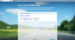 Desktop Screenshot of kiranreddy8899.blogspot.com