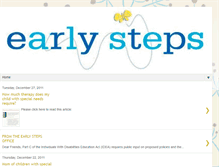 Tablet Screenshot of earlystepsswfl.blogspot.com