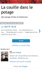 Mobile Screenshot of lacouilledanslepotage.blogspot.com