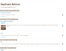 Tablet Screenshot of allisondaydreambeliever.blogspot.com