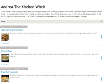 Tablet Screenshot of andrea-thekitchenwitch.blogspot.com