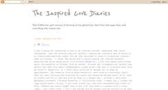 Desktop Screenshot of inspiredcookdiaries.blogspot.com