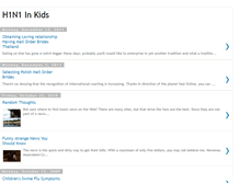 Tablet Screenshot of h1n1kids.blogspot.com