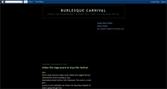 Desktop Screenshot of burlesque-carnival.blogspot.com