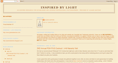 Desktop Screenshot of inspiredbylight.blogspot.com