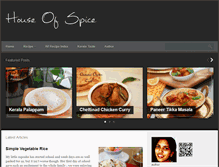 Tablet Screenshot of houseofspice.blogspot.com