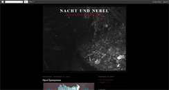 Desktop Screenshot of nachtundnebel666.blogspot.com