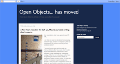Desktop Screenshot of openobjects.blogspot.com