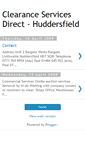 Mobile Screenshot of clearance-services-direct.blogspot.com