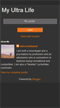 Mobile Screenshot of myultralife.blogspot.com