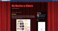 Desktop Screenshot of mymoviesandothers.blogspot.com