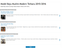 Tablet Screenshot of model-baju-muslim-modern-terbaru.blogspot.com