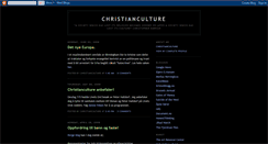 Desktop Screenshot of christianculture1.blogspot.com