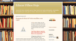 Desktop Screenshot of educarfilhoshoje.blogspot.com
