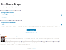 Tablet Screenshot of alcoolismoedrogas.blogspot.com