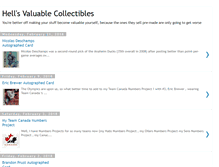 Tablet Screenshot of hellsvaluablecollectibles.blogspot.com